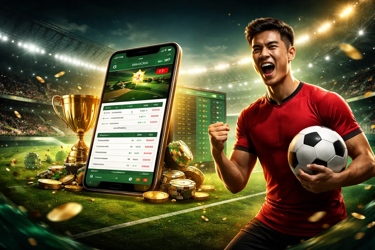 Hình ảnh tổng quan nền tảng 85win với các trò chơi cá cược trên di động